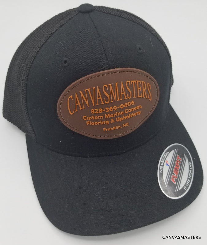 Flex Fit Hat Black/Black Canvasmasters – Shop