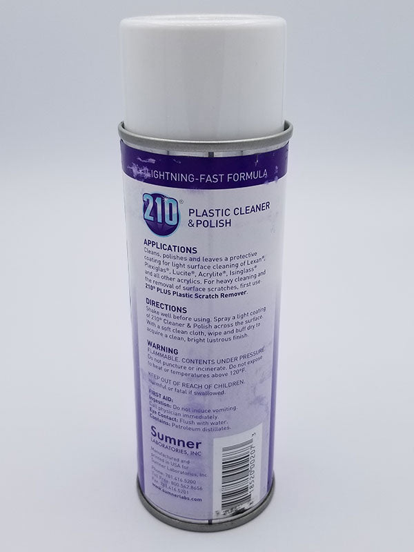 210 Plastic Cleaner Polish – Shop Canvasmasters