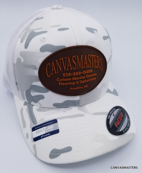 Flex Fit Trucker Multicam Hat – White Canvasmasters Shop Alpine