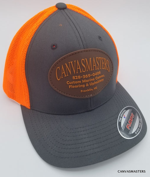 Flex Fit Trucker Canvasmasters Orange Hat – Gray/Hunter Shop